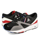 【プライスダウン】 15時迄のご注文で即日発送可 le coq sportif LCS R888 FUSION ルコック スポルティフ LCS R 888 フュージョン BLACK/RED QL1SJC11BR