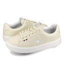 【プライスダウン】 15時迄のご注文で即日発送可 le coq sportif LCS FOURCHE PF ルコック スポルティフ LCS フルシュ PF レディース ローカット BEIGE ベージュ ql3wjc53bg