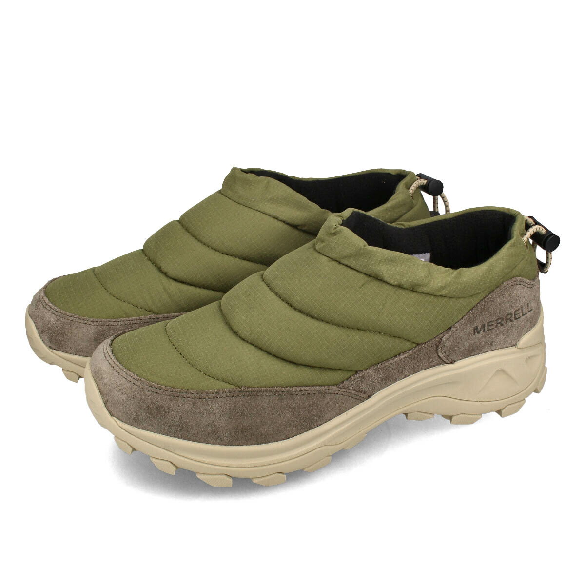 楽天LOWTEX ビッグ・スモール店【プライスダウン】 15時迄のご注文で即日発送可 MERRELL WINTER MOC ZERO メレル ウィンター モック ゼロ メンズ レディース スニーカー ローカット AVOCADO ブラウン j005605