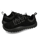 15時迄のご注文で即日発送可 MERRELL WRAPT メレル ラプト メンズ スニーカー ローカット BLACK/BLACK ブラック j037753