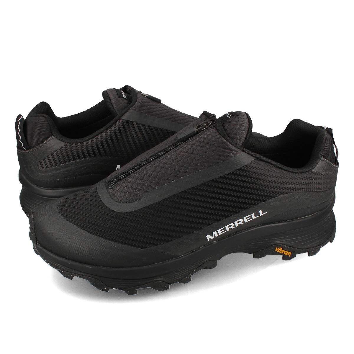 【楽天スーパーSALE】 15時迄のご注文で即日発送可 MERRELL MOAB SPEED STORM MOC GORE-TEX (R) メレル モアブ スピード ストーム モック ゴアテックス (R) メンズ ローカット BLACK/BLACK ブラック j067561