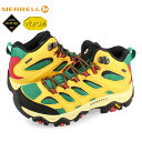 15時迄のご注文で即日発送可 MERRELL MOAB 3 SYNTHETIC MID GORE-TEX W メレル モアブ3 シンセティック ミッド ゴアテックス ウィメンズ レディース トレッキング シューズ ウォータープルーフ 防水性 VIBRAMソール YELLOW イエロー J500180