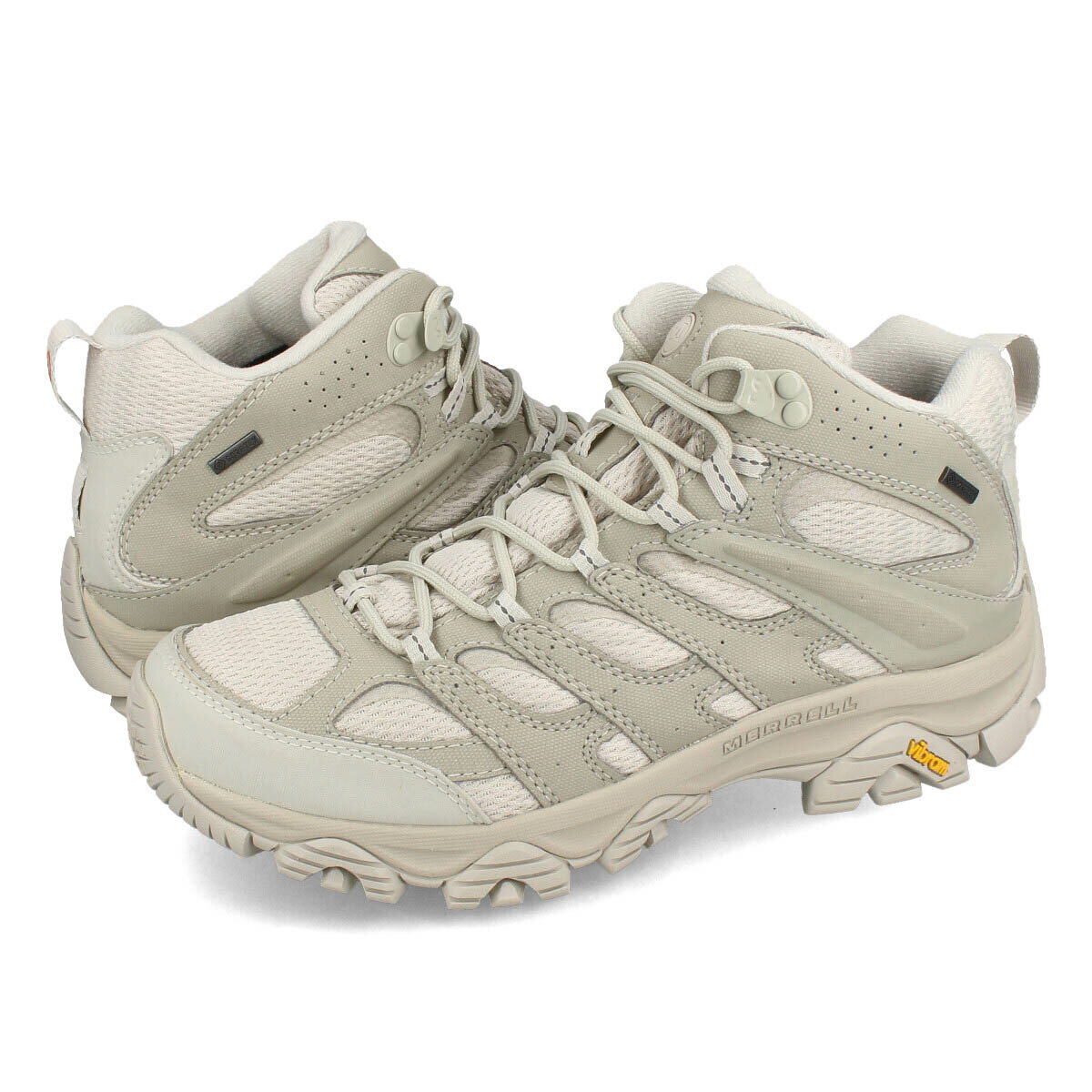 15時迄のご注文で即日発送可 MERRELL MOAB 3 SYNTHETIC MID GORE-TEX M メレル モアブ 3 シンセティック ミッド ゴアテックス メンズ スニーカー ミッドカット BIRCH/BIRCH ホワイト J500435