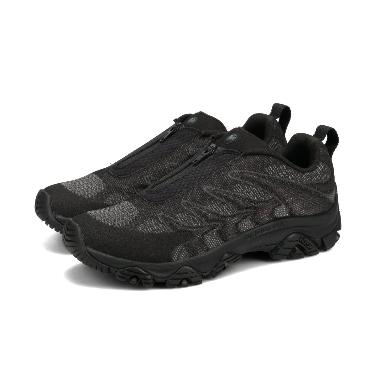 【30%OFF】 MERRELL MOAB 3 TREK ZIP メレル モアブ 3 トレック ジップ -限定- メンズ スニーカー ローカット BLACK ブラック J2007591