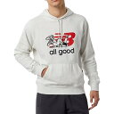 【お買い物マラソンSALE】 15時までのご注文で即日発送 NEW BALANCE ATHLETICS SEB CURI ALL GOOD SWEAT HOODIE ニューバランス アスレチックス スウェット フーディ パーカー SAH