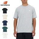 楽天LOWTEX ビッグ・スモール店NEW BALANCE SPORT ESSENTIALS SHORT SLEEVE T-SHIRT ニューバランス スポーツ エッセンシャル ショートスリーブ Tシャツ メンズ レディース 半袖Tシャツ MT41509【追跡可能メール便・日時指定不可】