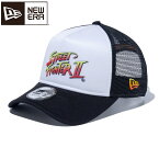 15時迄のご注文で即日発送可 NEW ERA 9FORTY A-Frame TRUCKER STREET FIGHTER II TITLE LOGO ニューエラ 9FORTY Aフレーム トラッカー ストリートファイターII タイトルロゴ メンズ レディース 帽子 WHITE/BLACK ホワイト 14125286