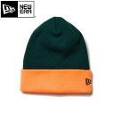 NEW ERA BASIC CUFF KNIT Powered by GORO NAKATSUGAWA(min-nano) ニューエラ ベーシック カフニット 中津川吾郎 ミンナノ メンズ レディース 帽子 ニット帽 BRITISH GREEN/NEON ORANGE グリーン 14346927【追跡可能メール便・日時指定不可】(4)