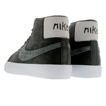 【ビッグ・スモールサイズ】 NIKE SB ZOOM BLAZER MID QS 【GNARHUNTERS】 ナイキ SB ズーム ブレザー ミッド QS BLACK/BLACK/WHITE/WHITE ah6158-001