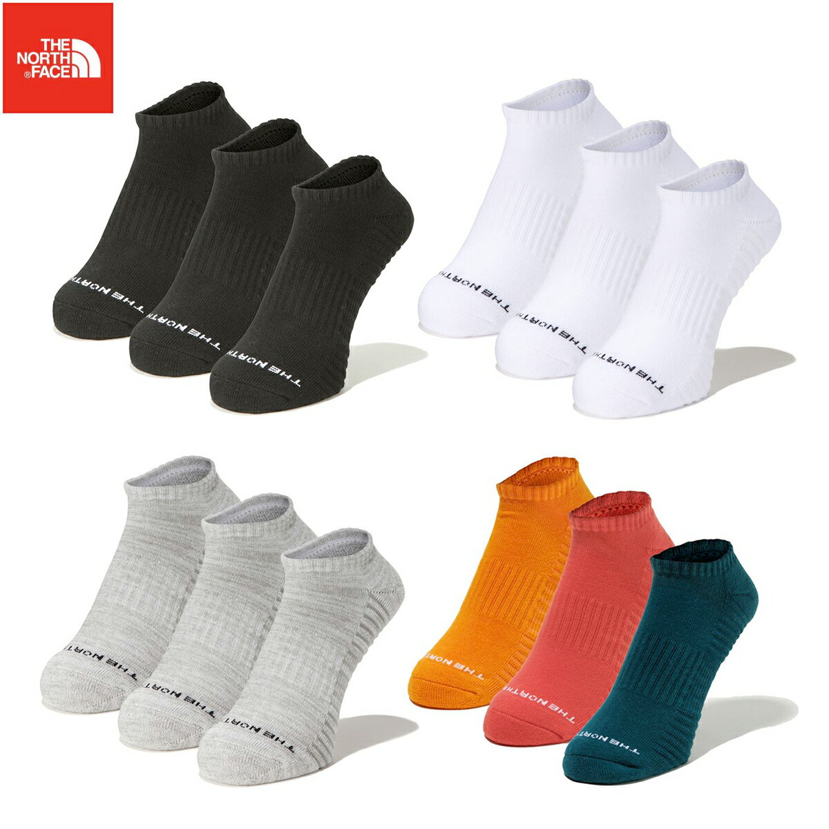 楽天LOWTEX ビッグ・スモール店15時迄のご注文で即日発送可 THE NORTH FACE RUNNING UNEVEN DRY 3P SHORT SOCKS ザ ノースフェイス ランニング アンイーブン ドライ 3P ショート ソックス NN82008 【3足パック】