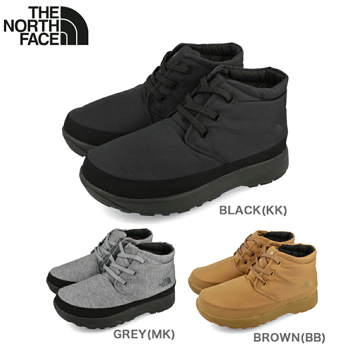 【楽天スーパーSALE】 15時までのご注文で即日発送 THE NORTH FACE HUMPBACK WP CHUKKA ザ ノース フェイス ハンプバック ウォータープルーフ チャッカ メンズ レディース シューズ アウトドア 防水性 撥水 軽量 BLACK ブラック GREY グレー BROWN ブラウン 3色展開 NF52276のサムネイル