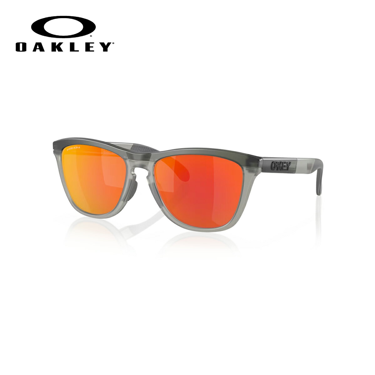Rakuten - 【40%OFF】 OAKLEY FROGSKINS RANGE A オークリー フロッグスキン レンジ メンズ レディース サングラス MATTE GREY SMOKE/GREY INK PRIZM RUBY グレー oo284a-0155