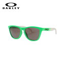 【プライスダウン】 15時までのご注文で即日発送 OAKLEY SUNGLASS FROGSKINS オークリー サングラス フロッグスキン GREEN FADE/PRIZM DALLY POLARIZED 【ASIAN FIT】