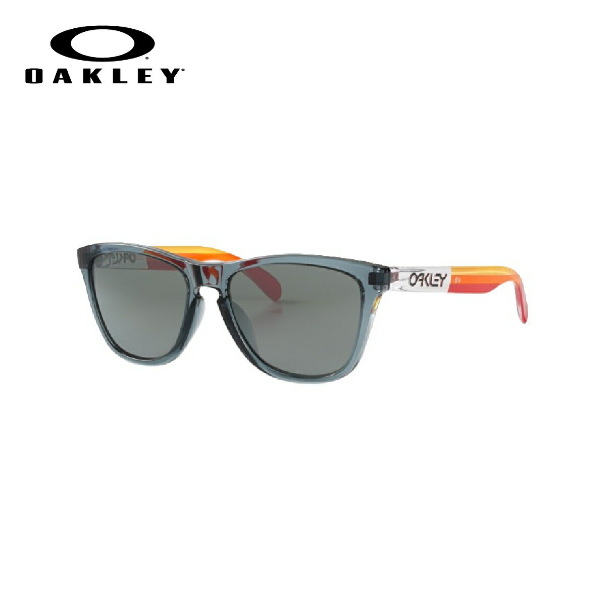 OAKLEY SUNGLASS FROGSKINS オークリー サングラス フロッグスキン CRYSTAL BLACK/PRIZM BLACK IRIDIUM 【ASIAN FIT】