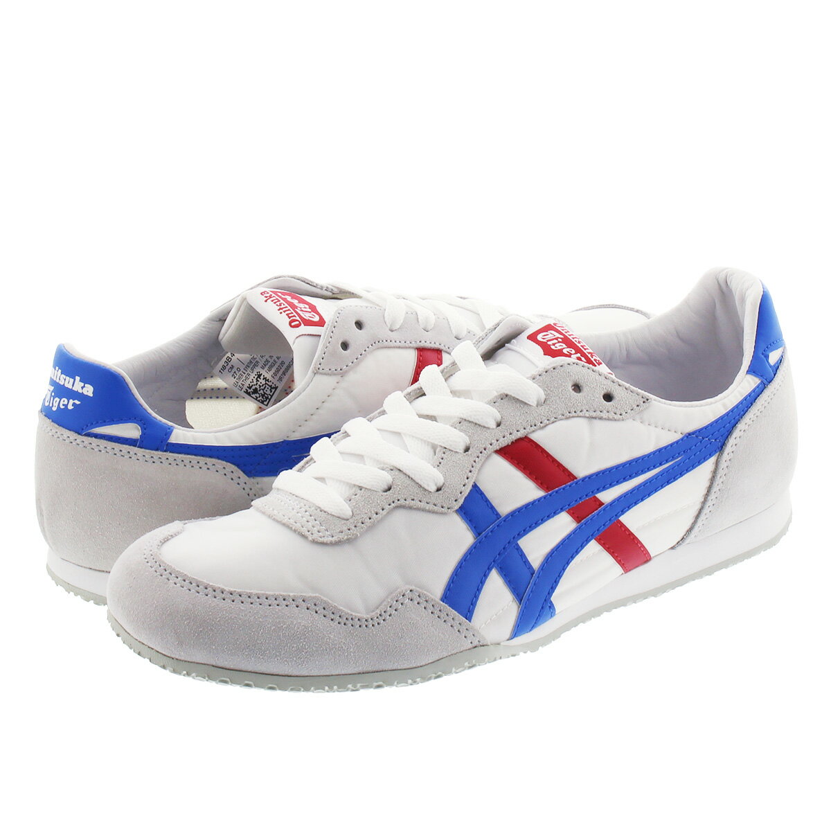 15時迄のご注文で即日発送可 Onitsuka Tiger SERRANO オニツカタイガー セラーノ WHITE/DIRECTOIRE BLUE 1183b400-100