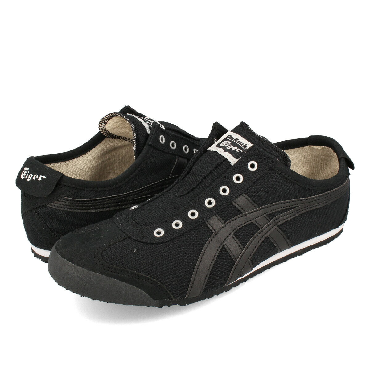 Onitsuka Tiger MEXICO 66 SLIP-ON オニツカタイガー メキシコ 66 スリッポン BLACK/BLACK d3k0q-9090