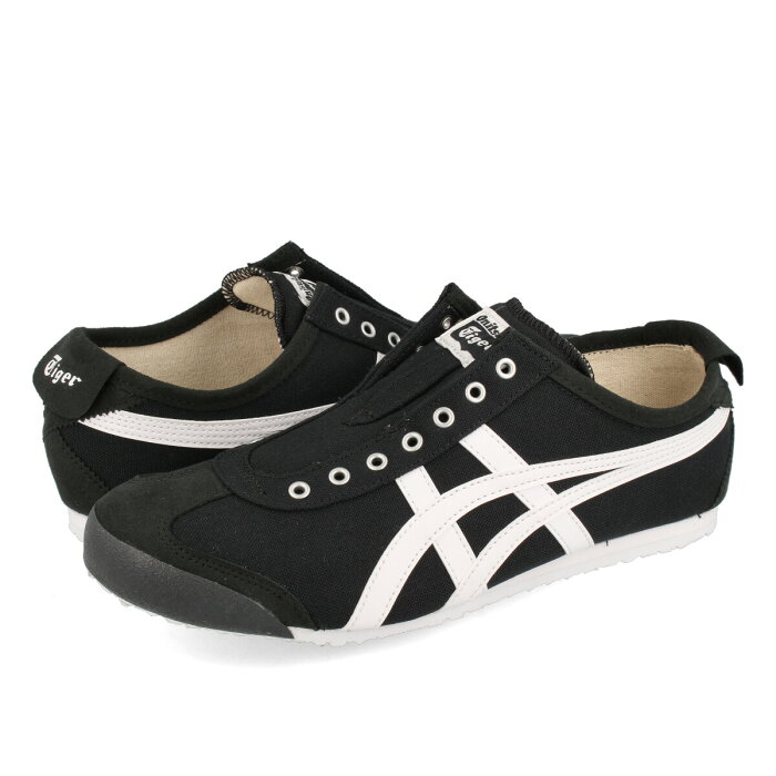 Onitsuka Tiger MEXICO 66 SLIP-ON オニツカタイガー メキシコ 66 スリッポン BLACK/WHITE 1183a746-001