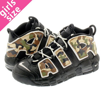 NIKE AIR MORE UPTEMPO GS 【BLACK CAMO】 ナイキ モア アップ テンポ GS BLACK/SAIL/LIGHT BRITISH TAN/ASPARAGUS cj0930-001