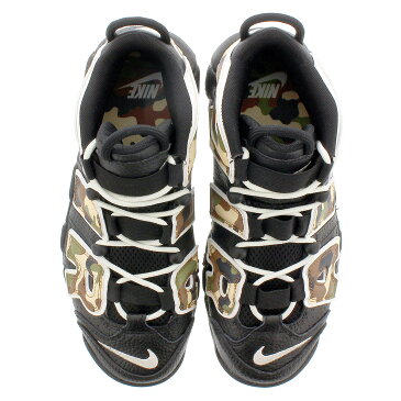 NIKE AIR MORE UPTEMPO GS 【BLACK CAMO】 ナイキ モア アップ テンポ GS BLACK/SAIL/LIGHT BRITISH TAN/ASPARAGUS cj0930-001