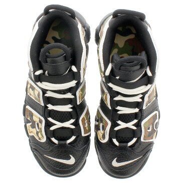 【キッズサイズ】【16.0〜22.0cm】 NIKE AIR MORE UPTEMPO PS 【BLACK CAMO】 ナイキ モア アップ テンポ PS BLACK/SAIL/LIGHT BRITISH TAN/ASPARAGUS cj0931-001