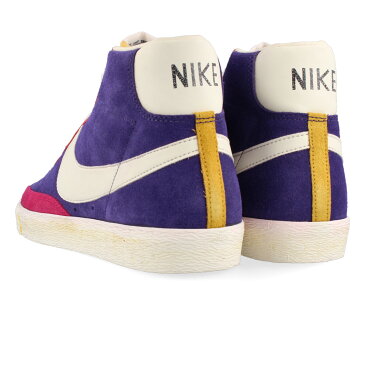 【ビッグ・スモールサイズ】 NIKE BLAZER HIGH SUEDE VNTG QS ナイキ ブレザー ハイ スウェード ヴィンテージ QS GRIDIRON/SAIL/BLACK 508220-010