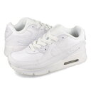 15̂ő yLbYTCYzy16.0`22.0cmz NIKE AIR MAX 90 LTR PS iCL GA }bNX 90 U[ PS WHITE/METALLIC SILVER cd6867-100