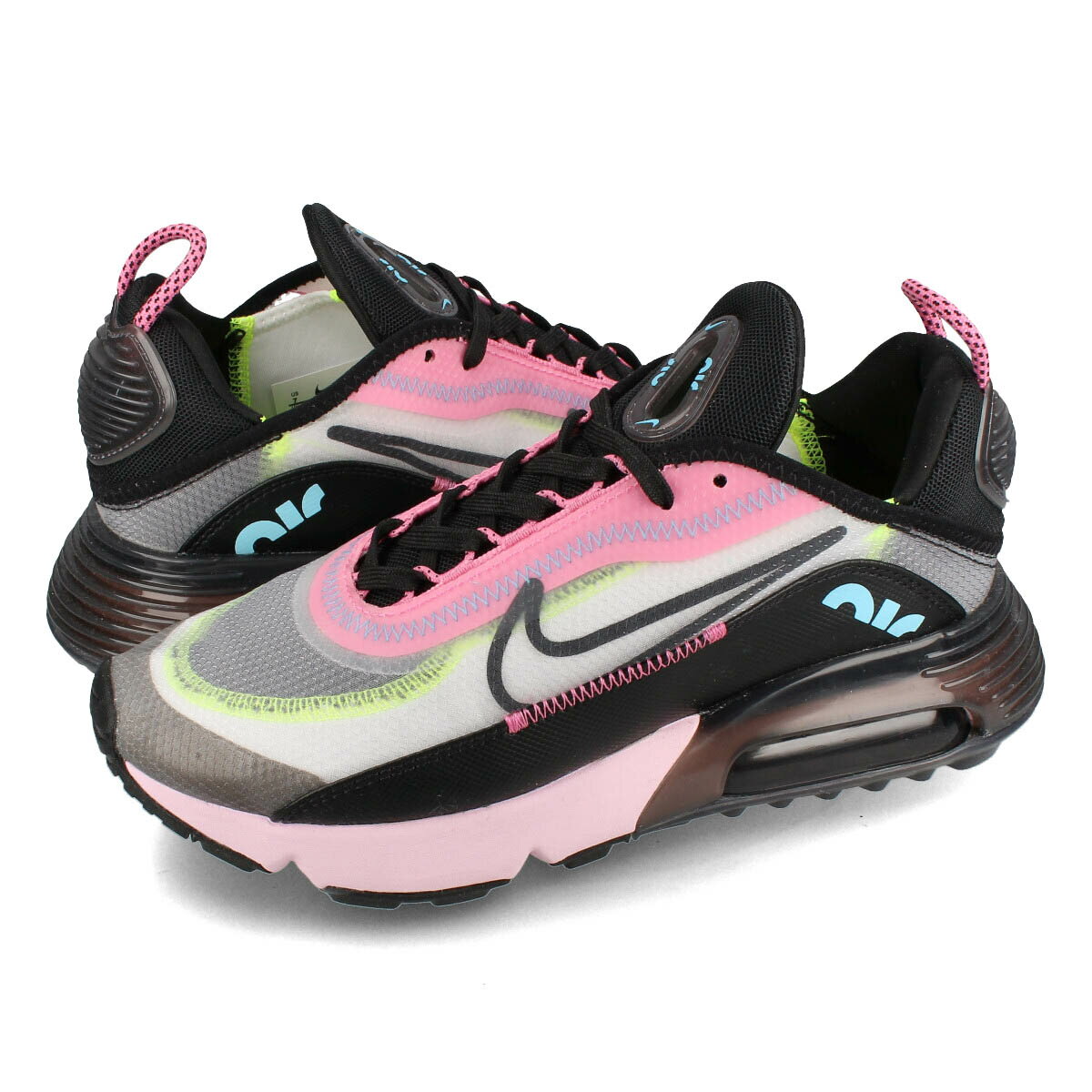 NIKE WMNS AIR MAX 2090 ナイキ ウィメンズ エア マックス 2090 WHITE/BLACK/PINK FOAM/LOTUS PINK cw4286-100