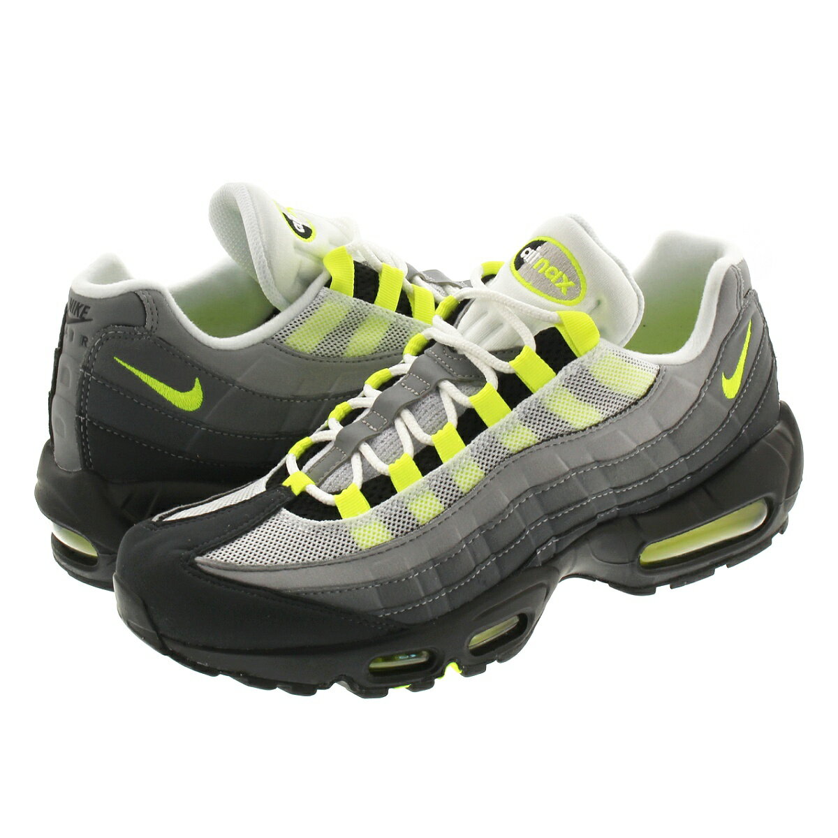 【お買い物マラソンSALE】15時までのご注文で即日発送 NIKE AIR MAX 95 OG ナイキ エア マックス 95 OG BLACK/NEON YELLOW/LIGHT GRAPHITE CT1689-001 【2020年復刻モデル】