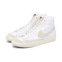 15時迄のご注文で即日発送可 NIKE BLAZER MID 77 VINTAGE ナイキ ブレーザー ミッド 77 ビンテージ メンズ ミッドカット WHITE/SAIL/LIGHT BONE ホワイト bq6806-106