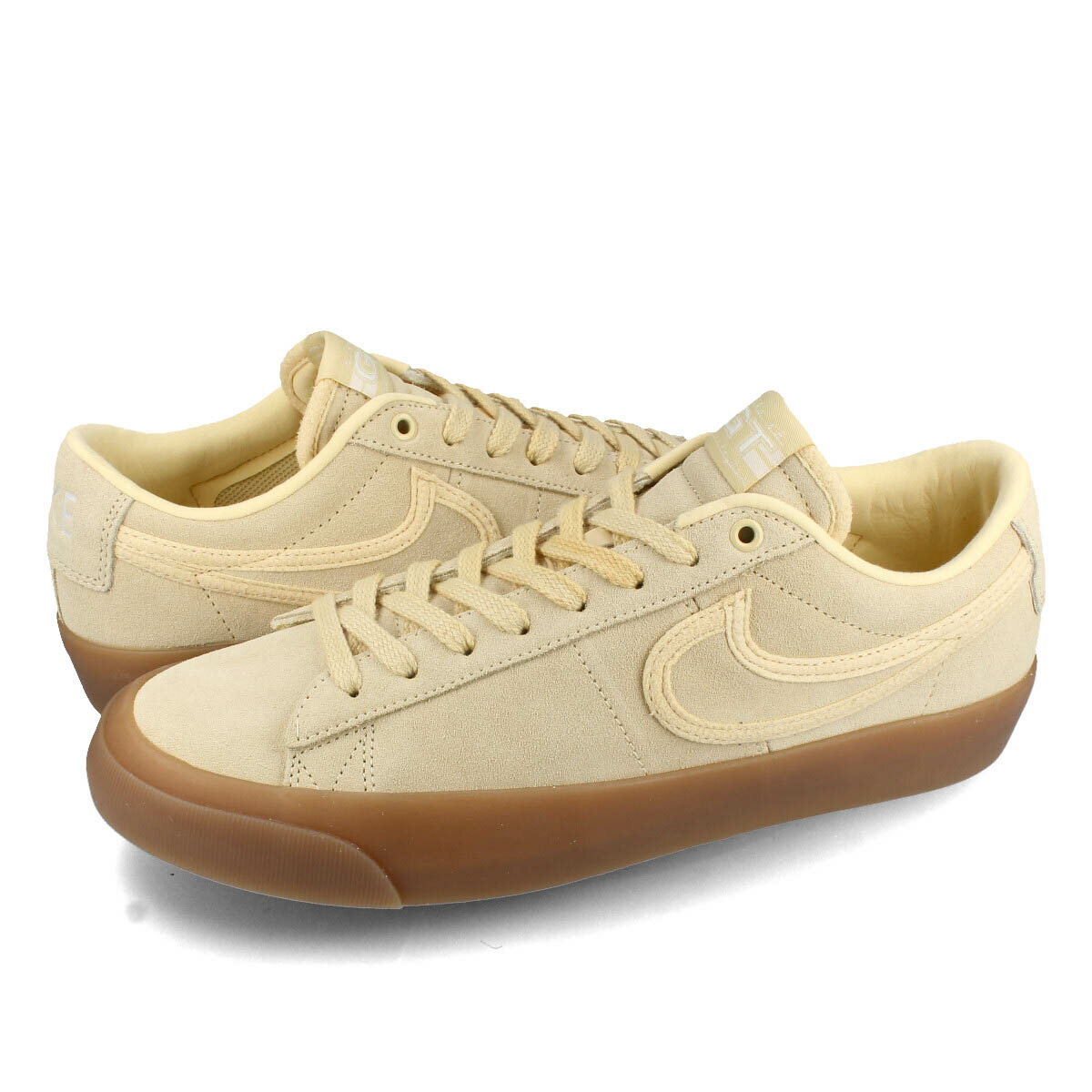 15Τʸ¨ȯ NIKE SB BLAZER LOW PRO GT PRM ʥ SB ֥쥶   ץ GT ץߥ  å PALE VANILLA/PALE VANILLA/SUMMIT WHITE/PALE VANILLA ֥饦 fn7404-200