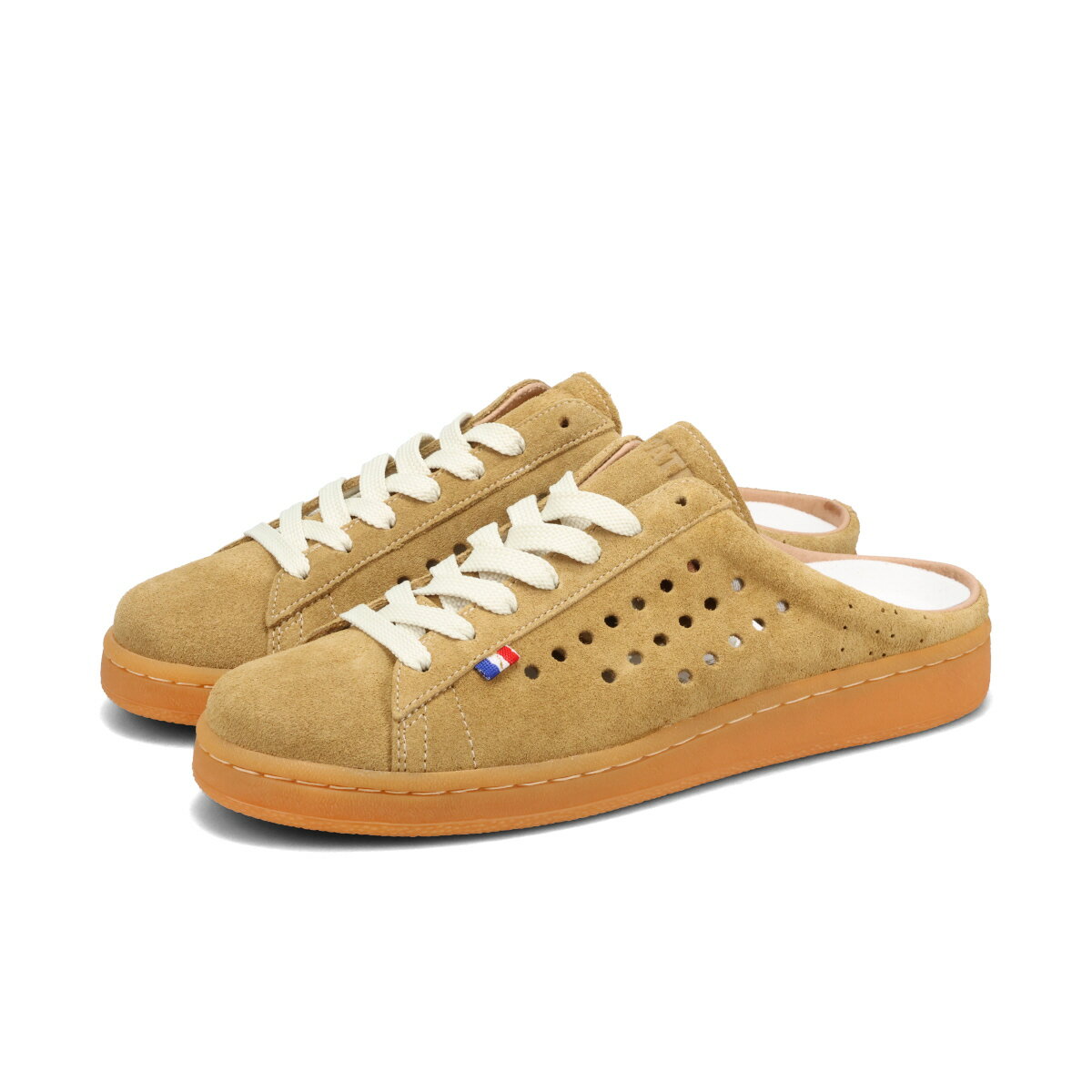 PATRICK QUEBEC-MULE パトリック ケベック・ミュール メンズ レディース スニーカー ローカット 日本製 V-CML イエロー PT-504703