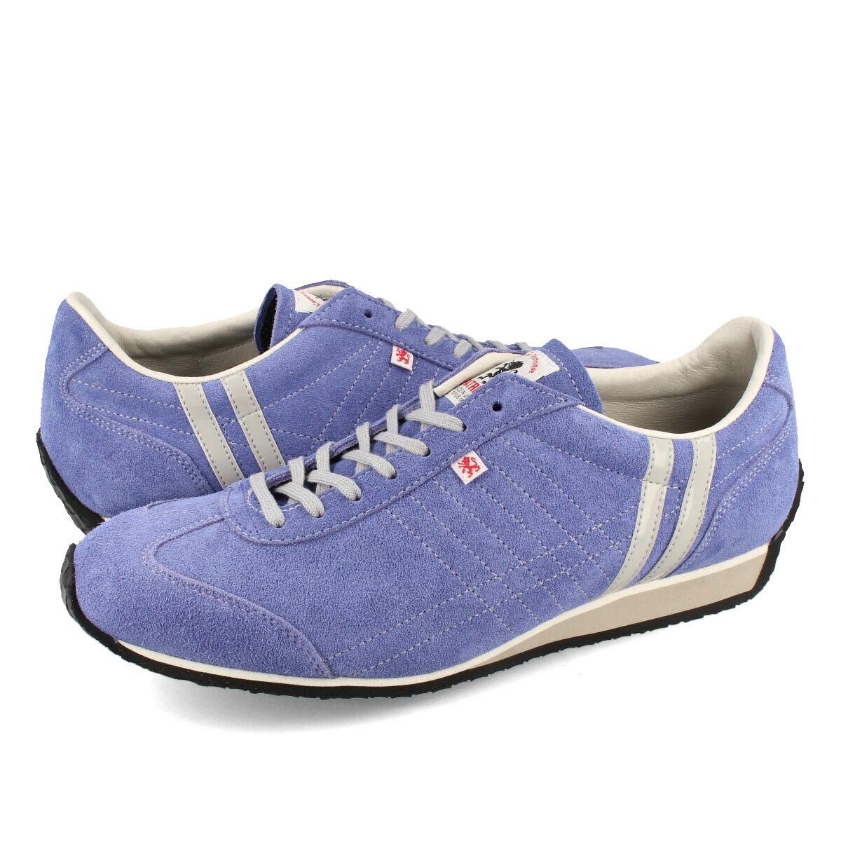 PATRICK IRIS-VR パトリック アイリス ベロア メンズ レディース 日本製 ローカット PURPLE パープル ラベンダー 582279