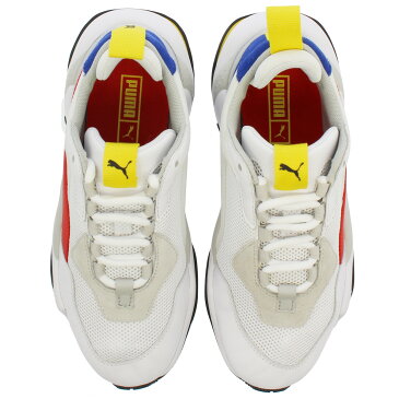 【PUMA大特価SALE】 PUMA THUNDER SPECTRA プーマ サンダー スペクトル WHITE/FLAME SCARLET/SURF THE WEB 367516-17