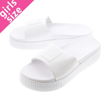 PUMA PLATFORM SLIDE WMS プーマ プラットフォーム スライド ウィメンズ WHITE 366121-08