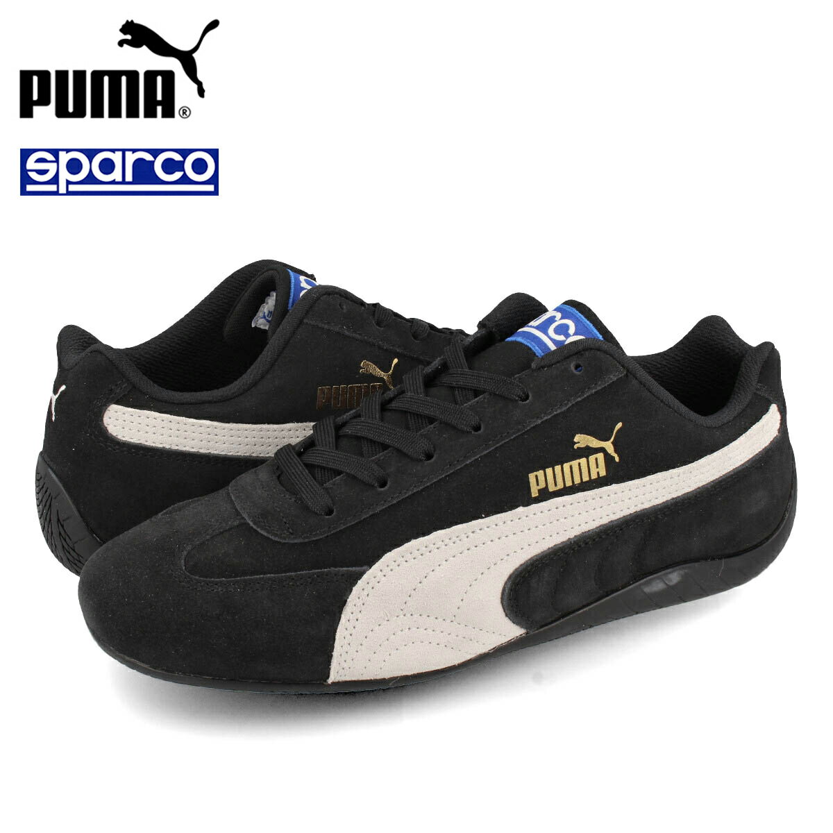 15時までのご注文で即日発送 PUMA SPEED CAT OG + SPARCO プーマ スピード キャット オージー + スパルコ BLACK/WHITE 307171 01