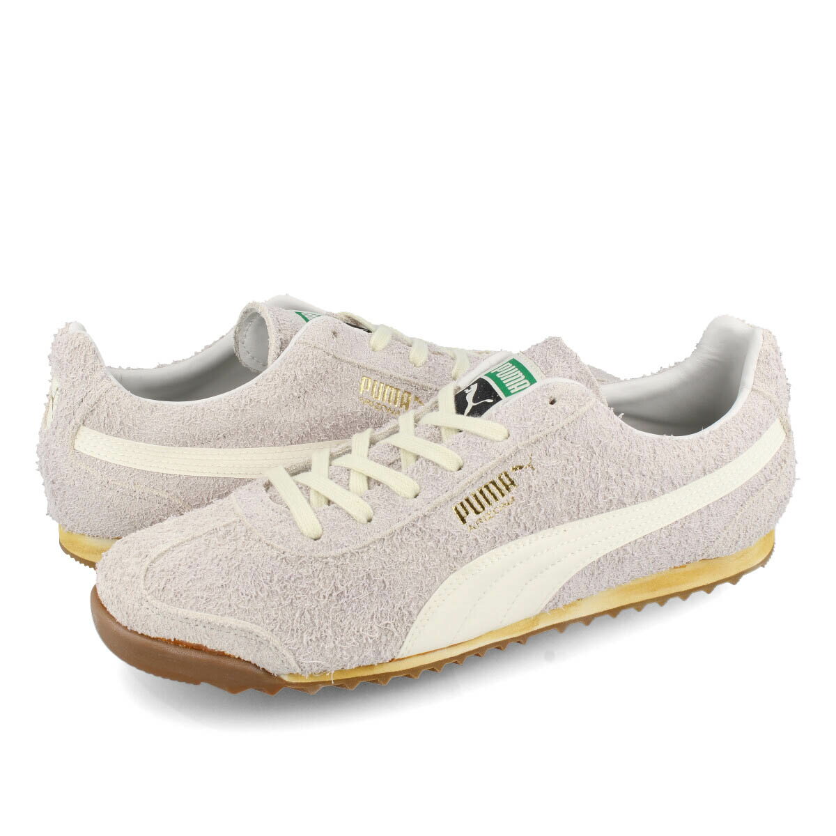  15時迄のご注文で即日発送可 PUMA ARIZONA  プーマ アリゾナ ザ・ネバーウォーン NIMBUS CLOUD/WHISPER WHITE/GUM 384402-01