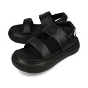 15時迄のご注文で即日発送可 PUMA MAYU PUFFY SANDALS WNS プーマ マユ パフィ サンダル ウィメンズ レディース サンダル BLACK/BLACK/WHITE ブラック 399451-02