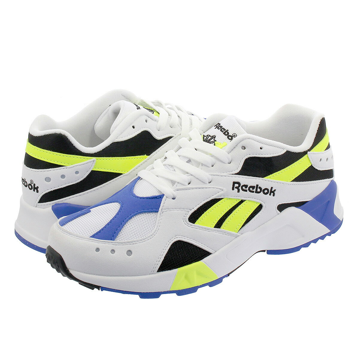 【毎日がお得！値下げプライス】 Reebok AZTREK OG リーボック アズトレック オージー WHITE/BLACK/COBALT/SOLAR YELLOW cn7840