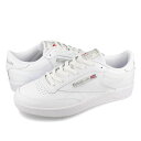 15時迄のご注文で即日発送可 Reebok CLUB C 85 リーボック クラブシー 85 メンズ レディース ローカット WHITE ホワイト 100000154