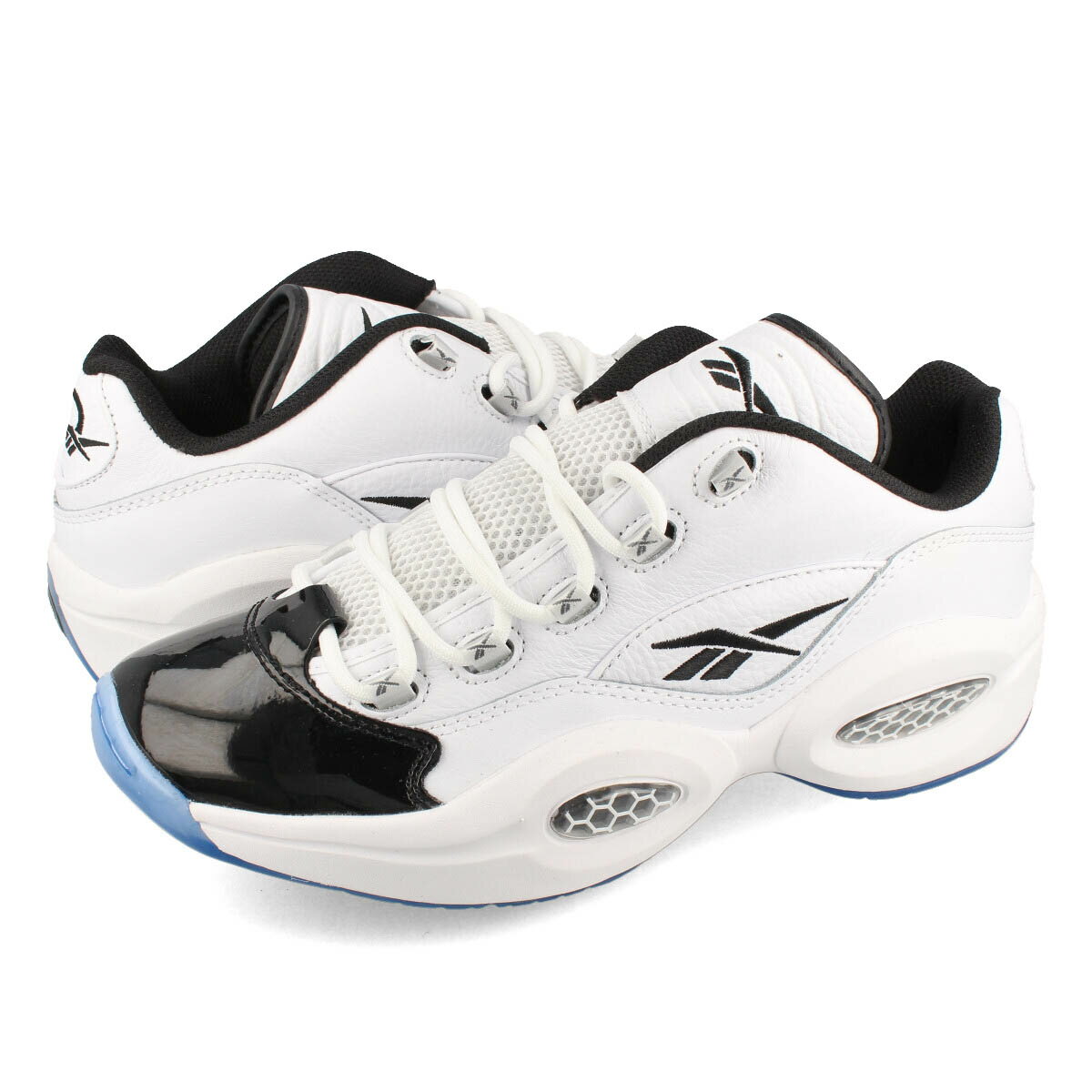  15時迄のご注文で即日発送可 Reebok QUESTION LOW リーボック クエスチョン ロー メンズ アレン・アイバーソン FTWR WHITE/CORE BLACK/FTWR WHITE ホワイト gw8863