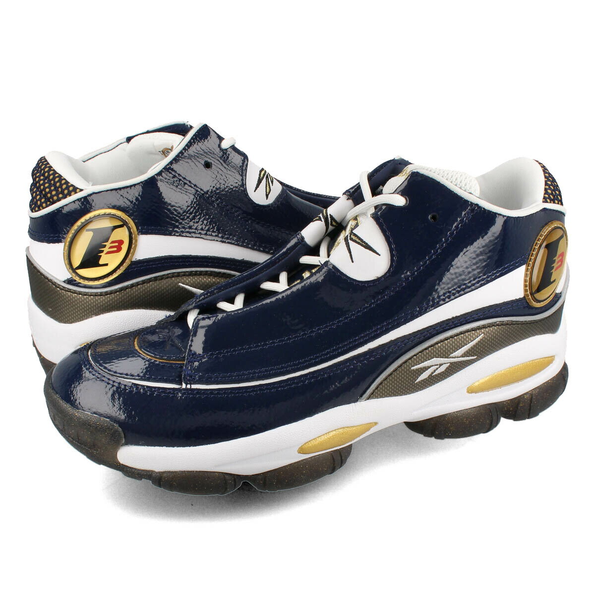  15時迄のご注文で即日発送可 Reebok THE ANSWER DMX リーボック ジ アンサー DMX メンズ ミドルカット COLLEGIATE NAVY/FTWR WHITE/RBK BRASS ネイビー hr1061