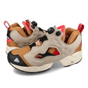 【プライスダウン】 15時迄のご注文で即日発送可 Reebok INSTAPUMP FURY 95 リーボック インスタポンプフューリー 95 メンズ レディース ミッドカット COAT BROWN ブラウン 100033872