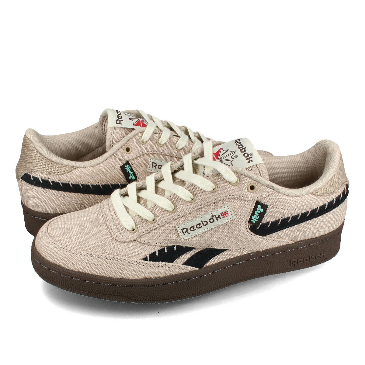 【楽天スーパーSALE】 15時迄のご注文で即日発送可 Reebok CLUB C REVENGE VINTAGE リーボック クラブ C リベンジ ヴィンテージ メンズ ローカット MODERN BEIGE ベージュ 100034259