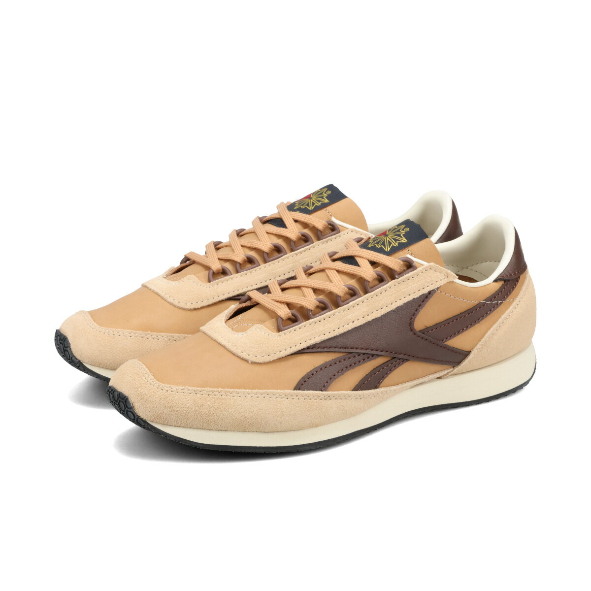【30%OFF】 Reebok CAMARGUE リーボック カマルグ メンズ スニーカー ローカット CAMEL/CAMPUS BROWN/GRIT GOLD ブラウン 100230437