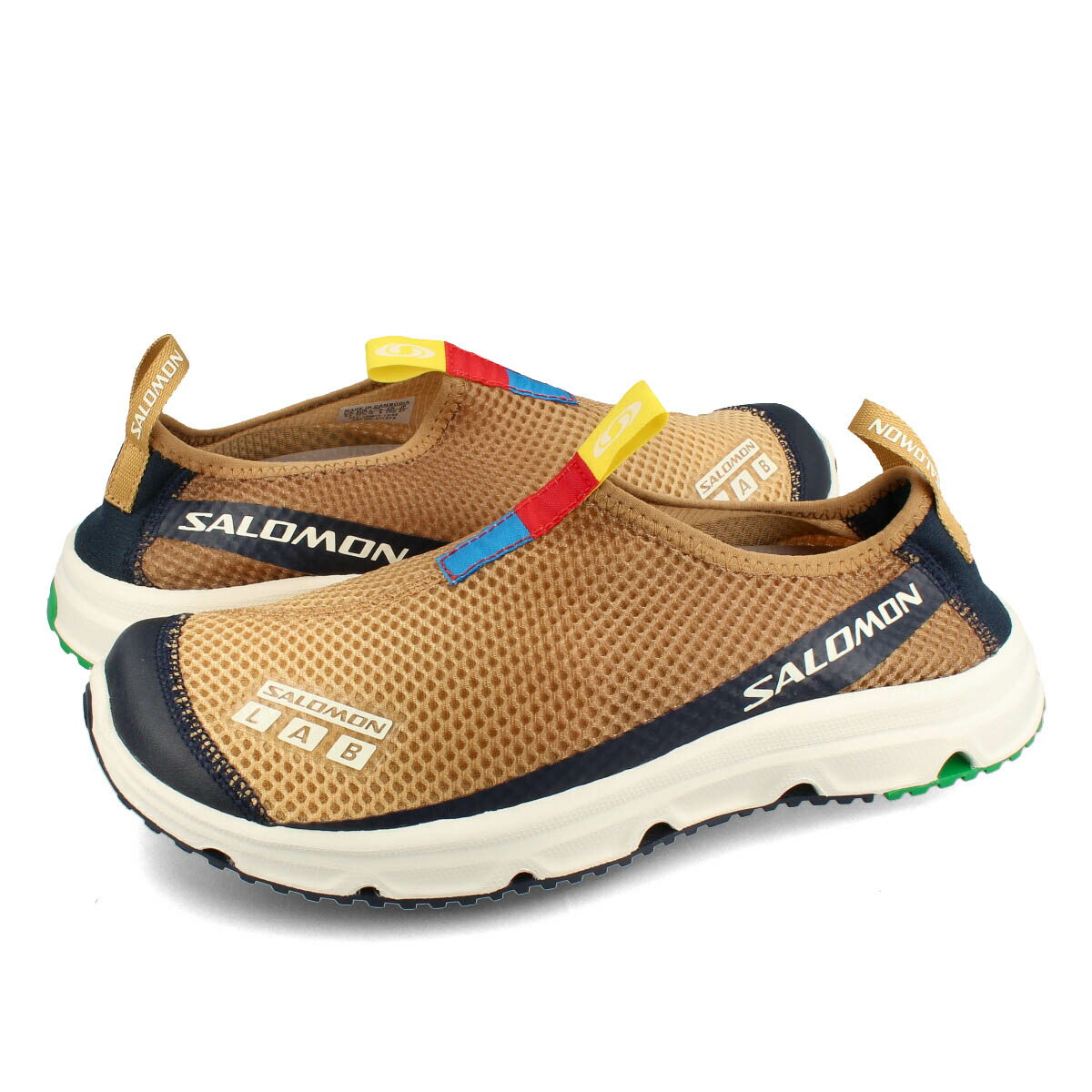  15時迄のご注文で即日発送可 SALOMON RX MOC 3.0 サロモン リラックス モック 3.0 メンズ ローカット RUBBER/TAFFY/GRANADA SKY ブラウン L47131300