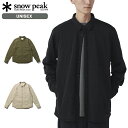 【お買い物マラソンSALE】 SNOW PEAK FLEXIBLE INSULATED SHIRT スノーピーク フレキシブル インシュレイテッド シャツ メン...