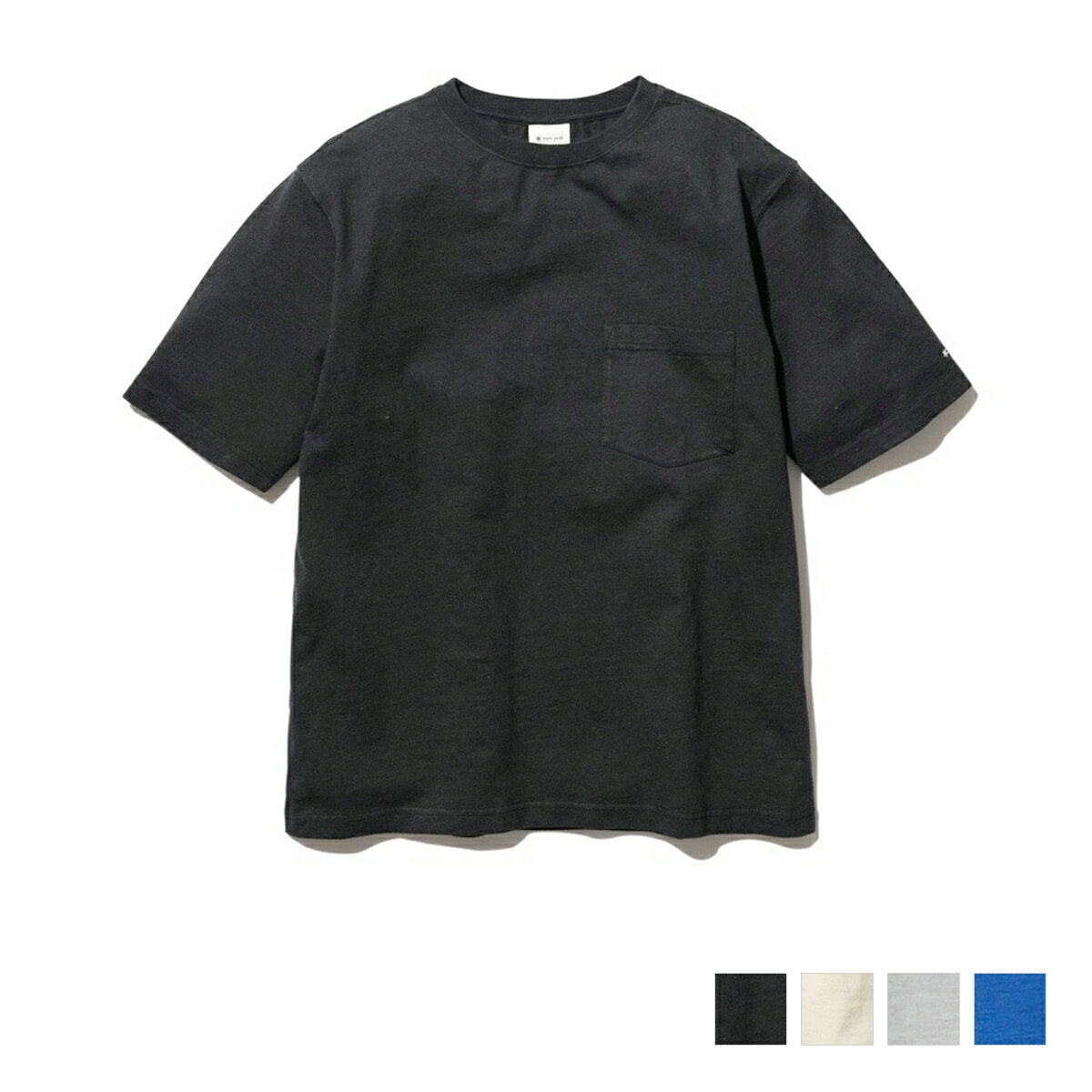 Rakuten - 【30%OFF】 SNOW PEAK RECYCLED COTTON T-SHIRT スノーピーク リサイクルド コットン Tシャツ メンズ レディース カットソー 半袖 TS-25SU402【追跡可能メール便・日時指定不可】