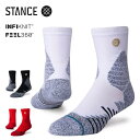 STANCE SOCKS ICON HOOPS QTR スタンス ソックス アイコン ホープス クオーター a357a20ihq