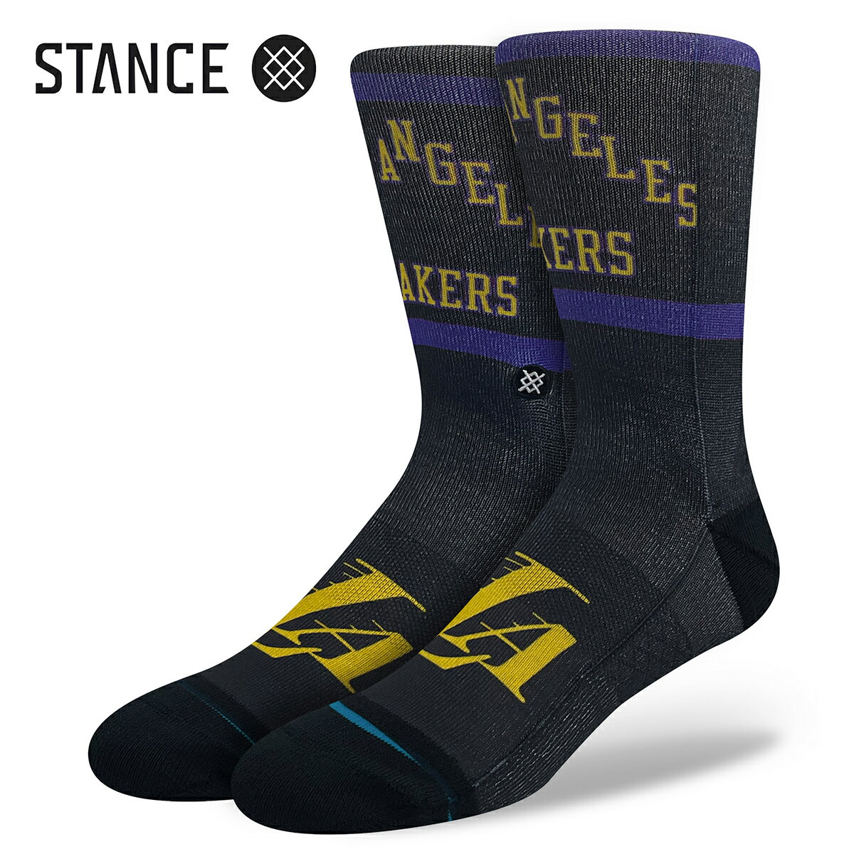 15̂ő STANCE SOCKS LOS ANGELES LAKERS 2024 CITY EDITION X^X \bNX T[X CJ[Y 2024 VeB[ GfBV Y fB[X C A555D23LALyǐՉ\[ցEwsz