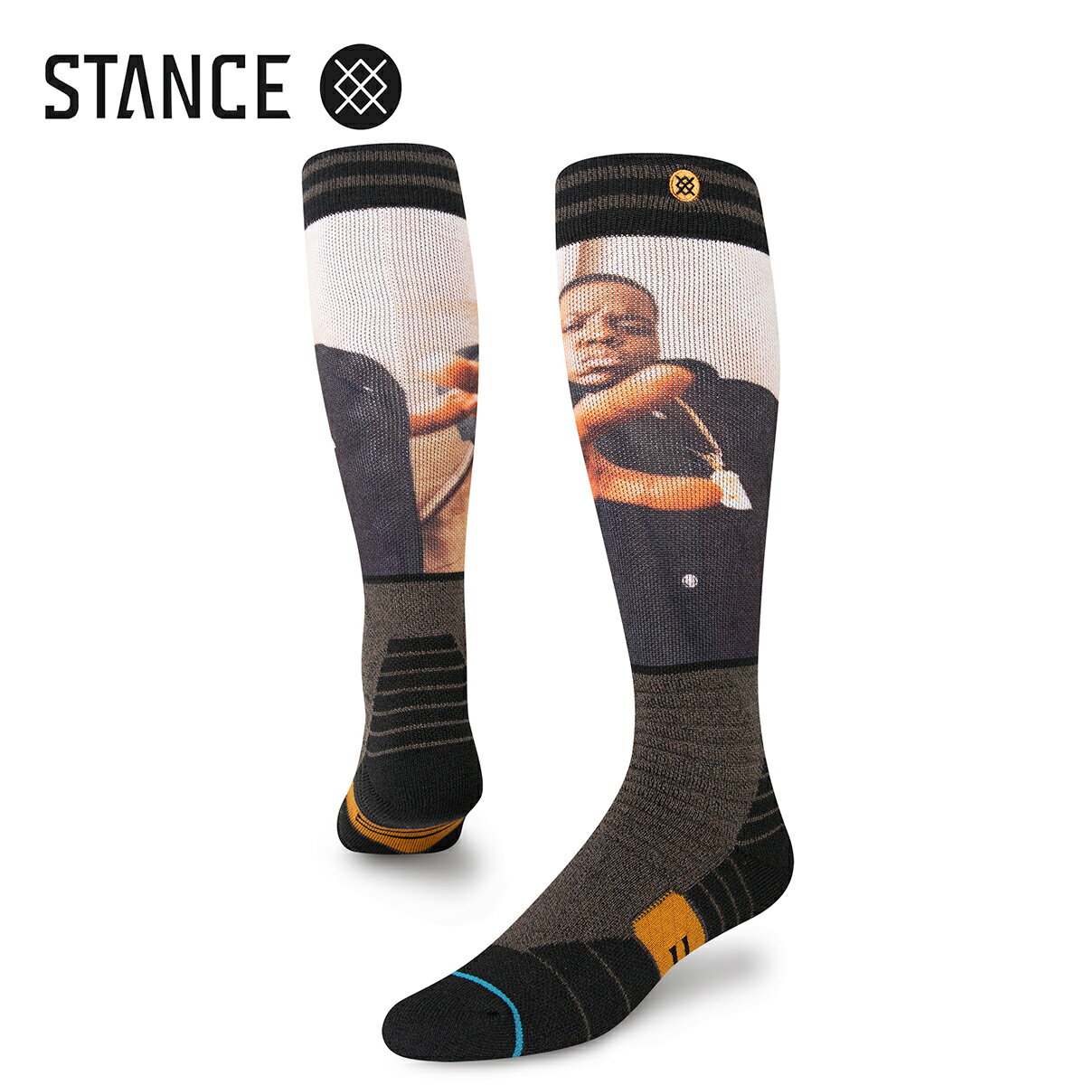 STANCE SOCKS X NOTORIOUS B.I.G. THE KING OF NY SNOW X^X \bNX mg[AX B.I.G. LOEIuEj[[N Xm[ Y C BLACK ubN  A758D22KIN#BLK yBIGGIEzyǐՉ\[ցEwsz